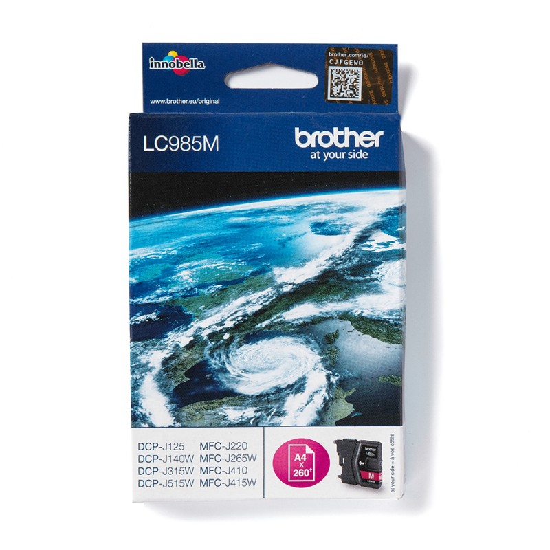 Brother LC985M - Cartouche d'encre originale – Magenta | JDB-Info