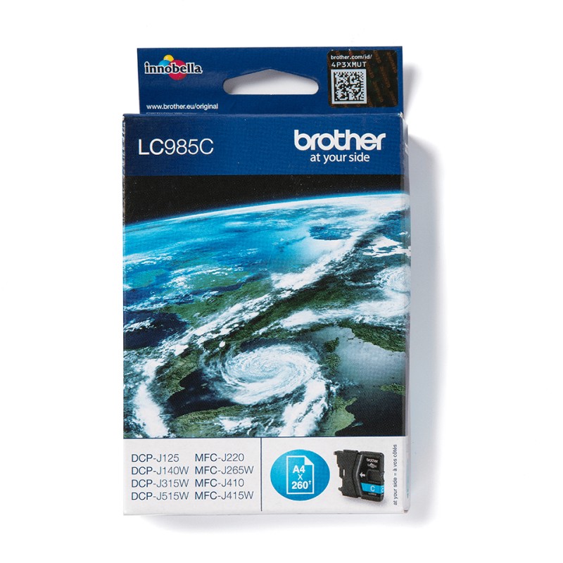 Brother LC985C - Cartouche d'encre originale – Cyan | JDB-Info