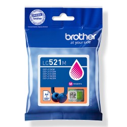 Brother LC521M Cartouche d'encre authentique - Magenta | JDB-Info