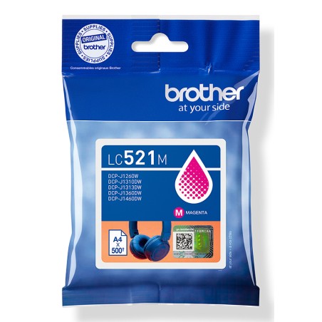 Brother LC521M Cartouche d'encre authentique - Magenta | JDB-Info
