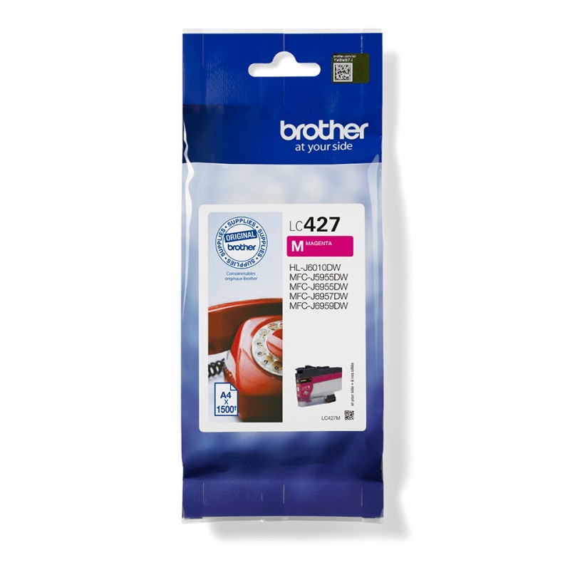 Brother LC427M - Cartouche d'encre originale - Magenta | JDB-Info