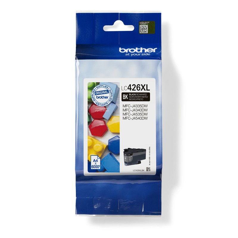 Brother LC426XLBK - Cartouche d'encre XL transparente et du | JDB-Info