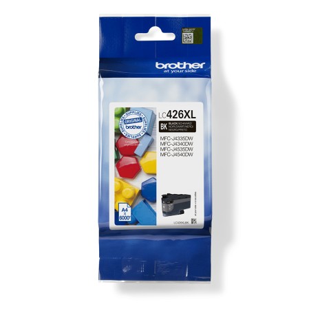 Brother LC426XLBK - Cartouche d'encre XL transparente et du | JDB-Info