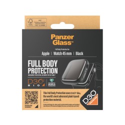 PanzerGlass ® Full Body Black w. D3O® Apple Watch Series 9 | JDB-Info
