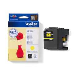 Brother LC-121Y cartouche d'encre 1 pièce(s) Original Jaune | JDB-Info