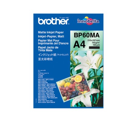 Brother BP-60MA papier jet d'encre A4 (210x297 mm) Mat 25 f | JDB-Info