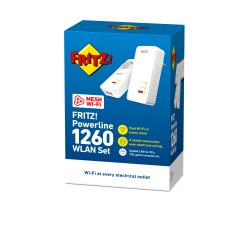 Powerline FRITZ! 1260 WLAN Set 1200 Mbit/s Ethernet/LAN Wif | JDB-Info