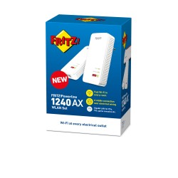 Powerline 1240 AX WLAN Set 1200 Mbit/s Ethernet/LAN Wifi Bl | JDB-Info