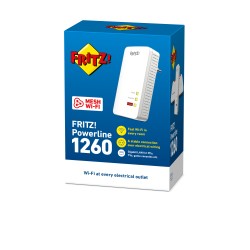 Powerline FRITZ! 1260 INT 1200 Mbit/s Ethernet/LAN Wifi Bla | JDB-Info
