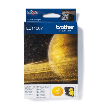 Brother LC1100Y - Cartouche d'encre originale – Jaune | JDB-Info