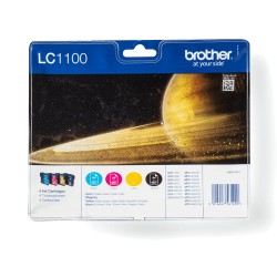 Brother Pack de cartouches d'encre LC1100VALBP originales | JDB-Info
