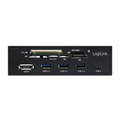 LogiLink UA0341 lecteur de carte mémoire SATA Interne Noir | JDB-Info