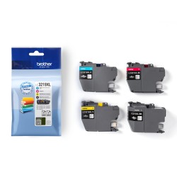 Brother Pack de cartouches d'encre LC3219XLVALBP originales | JDB-Info
