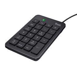 Trust 22221 clavier numérique PC portable/de bureau USB Noi | JDB-Info