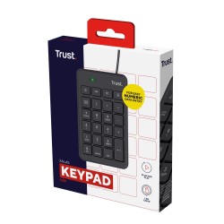 Trust 22221 clavier numérique PC portable/de bureau USB Noi | JDB-Info
