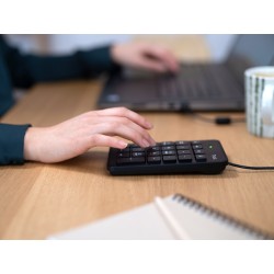 Trust 22221 clavier numérique PC portable/de bureau USB Noi | JDB-Info