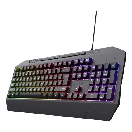 Trust GXT 836 Evocx clavier Gaming USB AZERTY Belge Noir | JDB-Info