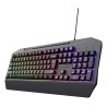 Trust GXT 836 Evocx clavier Gaming USB AZERTY Belge Noir | JDB-Info