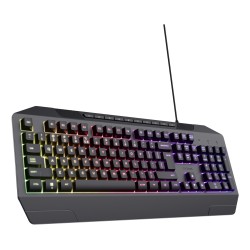 Trust GXT 836 Evocx clavier Gaming USB AZERTY Belge Noir | JDB-Info