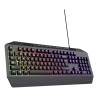 Trust GXT 836 Evocx clavier Gaming USB AZERTY Belge Noir | JDB-Info