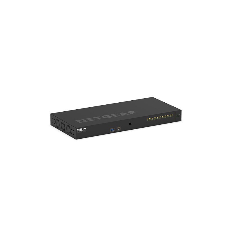 NETGEAR XSM4216F Géré L2/L3 1U Noir | JDB-Info