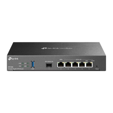 TP-Link Omada ER7206 Routeur connecté Gigabit Ethernet Noir | JDB-Info