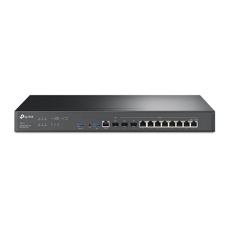 TP-Link Omada ER8411 Routeur connecté Gigabit Ethernet Noir | JDB-Info