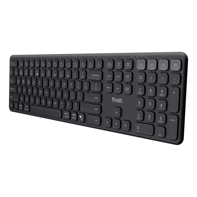 Trust Vaiya clavier Universel USB + RF Wireless + Bluetooth | JDB-Info