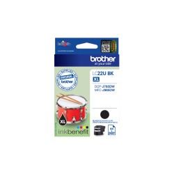 Brother LC22UBK - Cartouche d'encre originale à très haut r | JDB-Info