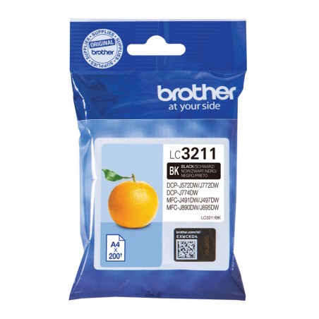 Brother LC3211BK - Cartouche d'encre originale - Noir | JDB-Info