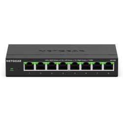 NETGEAR MS308 Non-géré 2.5G Ethernet (100/1000/2500) Noir | JDB-Info
