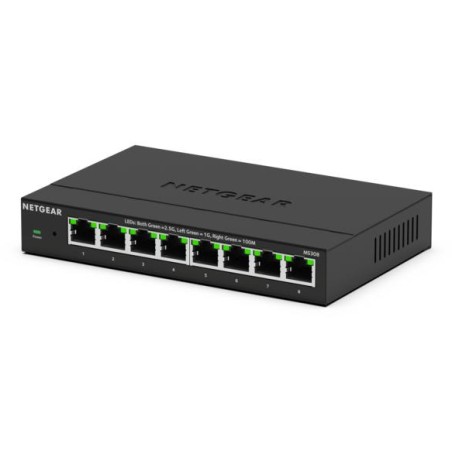 NETGEAR MS308E Non-géré 2.5G Ethernet (100/1000/2500) Noir | JDB-Info