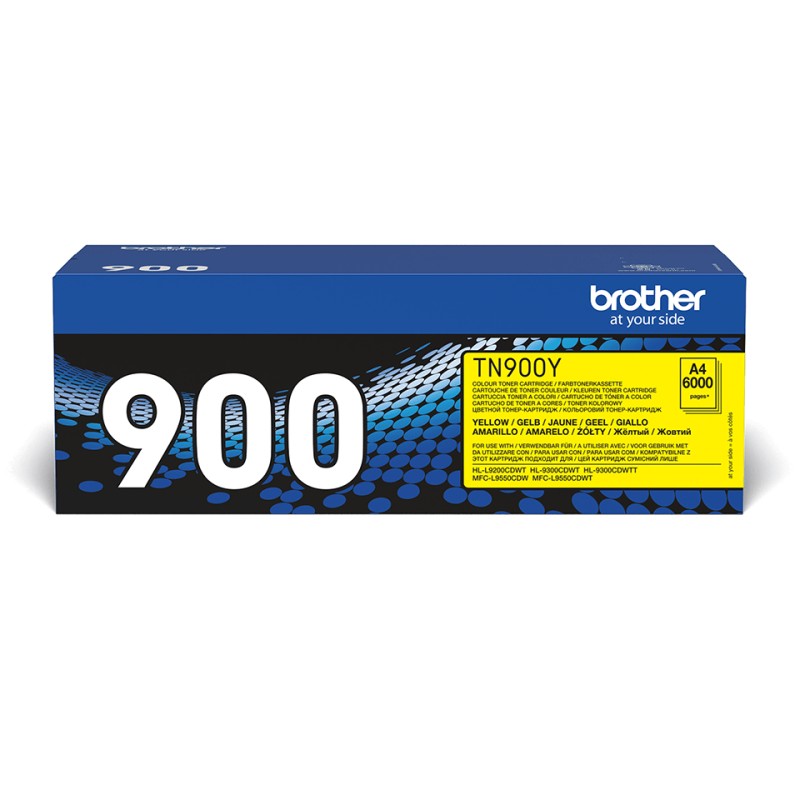 Brother TN-900Y - Cartouche de toner originale – Jaune | JDB-Info