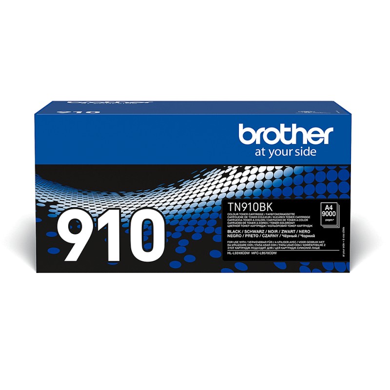 Brother Cartouche de toner TN-910BK originale – Noir | JDB-Info