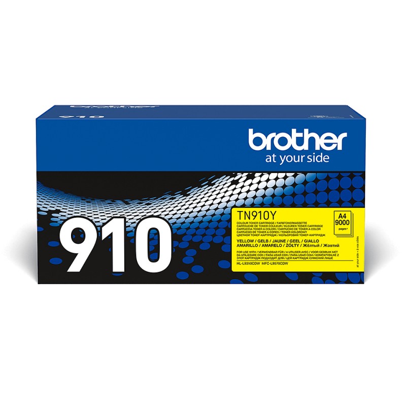 Brother Cartouche de toner TN-910Y originale – Jaune | JDB-Info