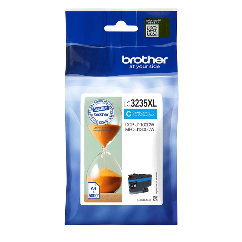 Brother LC3235XLC - Cartouche d'encre originale - Cyan | JDB-Info