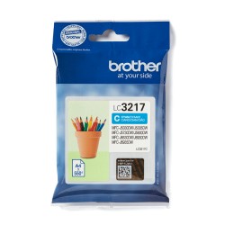 Brother LC3217C - Cartouche d'encre originale – Cyan | JDB-Info
