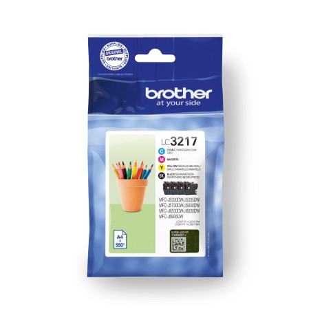 Brother Pack de cartouches d'encre LC3217VAL originales | JDB-Info