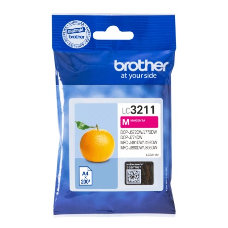 Brother LC3211M - Cartouche d'encre originale - Magenta | JDB-Info