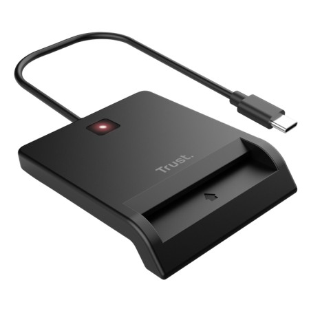 Trust 26253 lecteur de cartes à puce Intérieure USB Type-C | JDB-Info