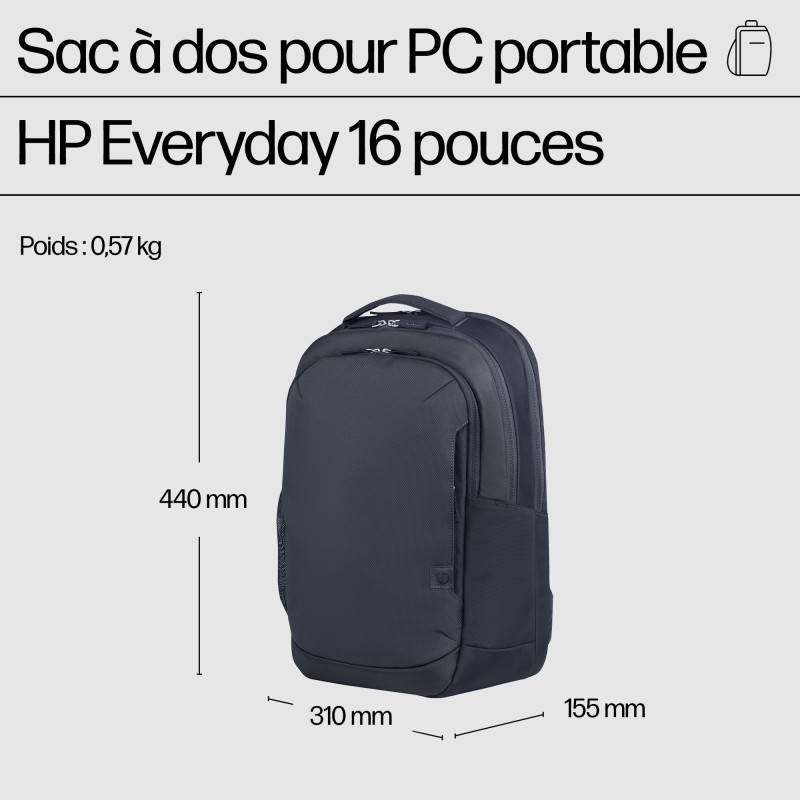 HP Sac à dos pour PC portable Everyday 16 pouces | JDB-Info