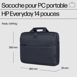 HP Sacoche pour PC portable Everyday 14 pouces | JDB-Info