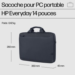 HP Sacoche pour PC portable Everyday 14 pouces | JDB-Info