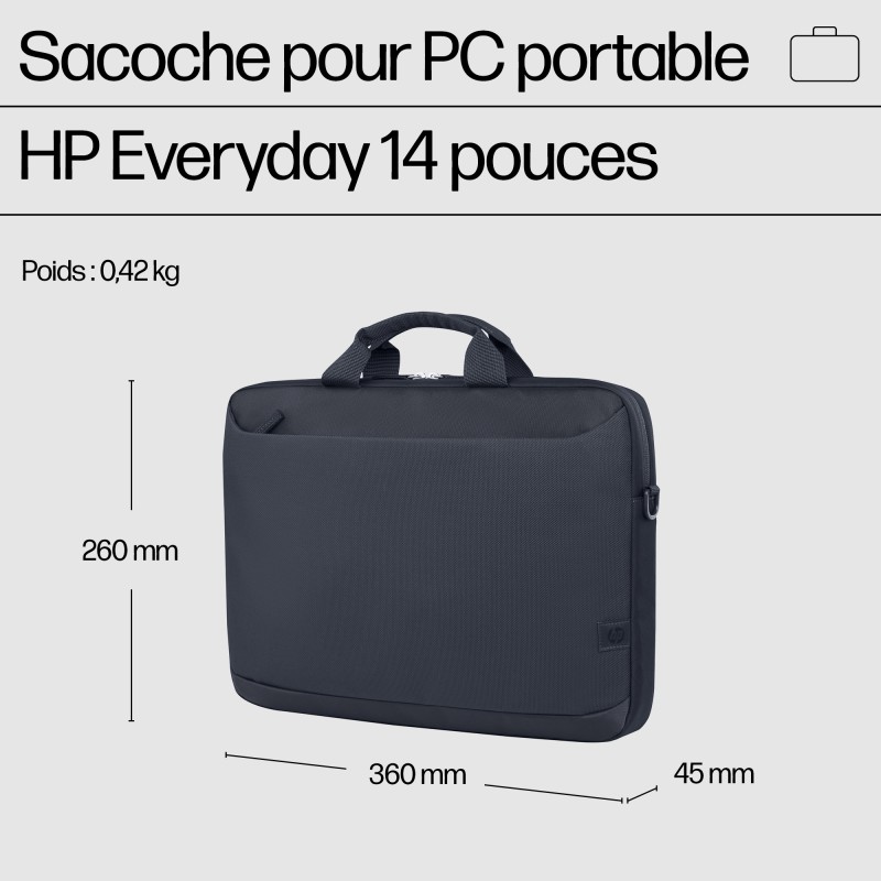 HP Sacoche pour PC portable Everyday 14 pouces | JDB-Info