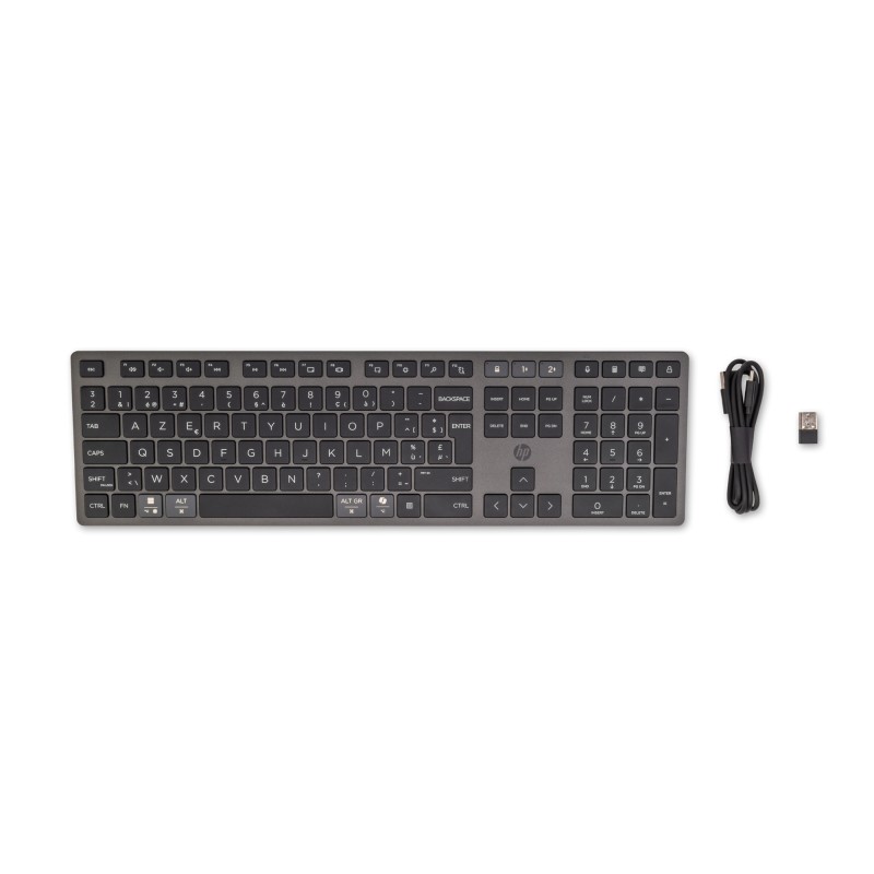 HP 720 Multi-Device Rechargeable Wireless Keyboard clavier | JDB-Info