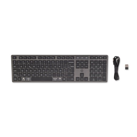 HP 720 Multi-Device Rechargeable Wireless Keyboard clavier | JDB-Info