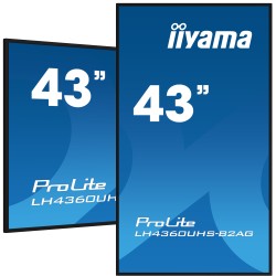 iiyama LH4360UHS-B2AG Écran d'affichage dynamique Carte A n | JDB-Info