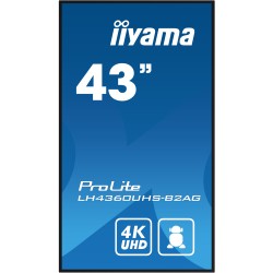 iiyama LH4360UHS-B2AG Écran d'affichage dynamique Carte A n | JDB-Info