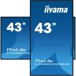 iiyama LH4360UHS-B2AG Écran d'affichage dynamique Carte A n | JDB-Info