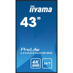 iiyama LH4341UHS-B2 Écran d'affichage dynamique 108 cm (42. | JDB-Info